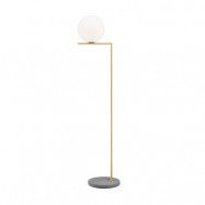 Flos - IC F2 Outdoor Brass (Grey Lava Marble)
