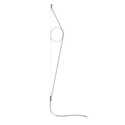 FLOS - Wirering Vägglampa Grå/Gold