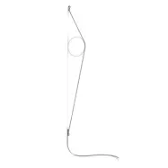 FLOS - Wirering Vägglampa Grå/Vit
