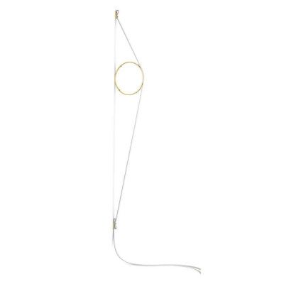 Flos - Wirering Vägglampa Vit/Gold