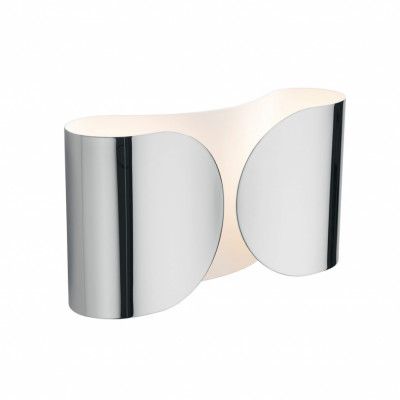 FOGLIO vägglampa, Krom 21cm