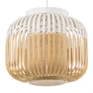 Forestier - Bamboo taklampa XS White