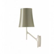 Foscarini - Birdie Grå Vägglampa