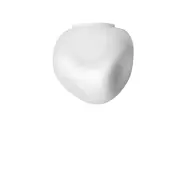 Foscarini - Hoba Midi Vägglampa/Plafond Vit