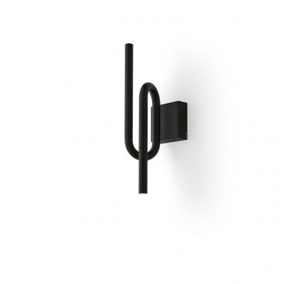 Foscarini - Tobia Vägglampa Black