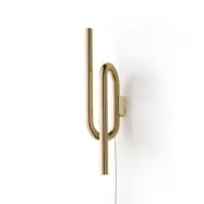 Tobia vägglampa guld - Foscarini - Vardagsrum - Design - Metall - Med flera ljuskällor