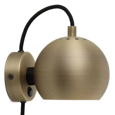 FRANDSEN - Ball Vägglampa Antique Brass