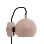 FRANDSEN - Ball Vägglampa Glossy Nude