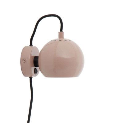 FRANDSEN - Ball Vägglampa Glossy Nude