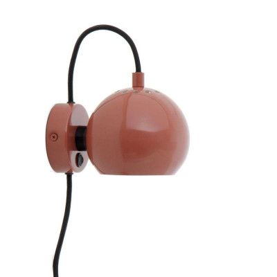 FRANDSEN - Ball Vägglampa Glossy Red