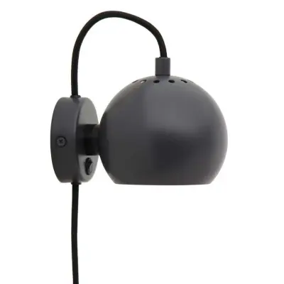 FRANDSEN - Ball Vägglampa Matt Dark Grey