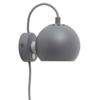 Frandsen - Ball Vägglampa Matt Light Grey