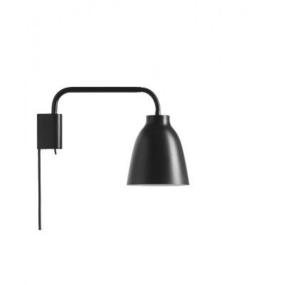 FRITZ HANSEN - Caravaggio Read Vägglampa Svart