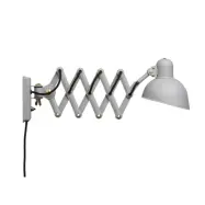 FRITZ HANSEN - Kaiser idell 6718-W Vägglampa med kontakt, grå,