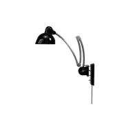 FRITZ HANSEN - KAISER idell 6559-W vägglampa, svart/krom