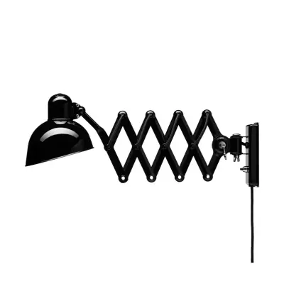 FRITZ HANSEN - Kaiser Idell vägglampa med stickkontakt, svart
