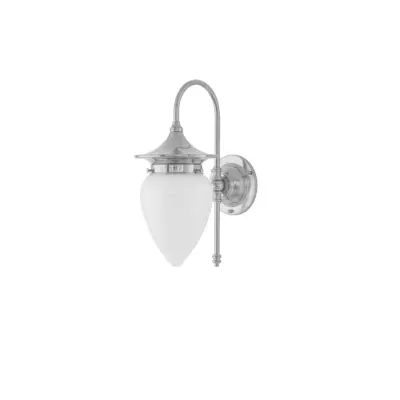 Fryxell vägglampa nickel