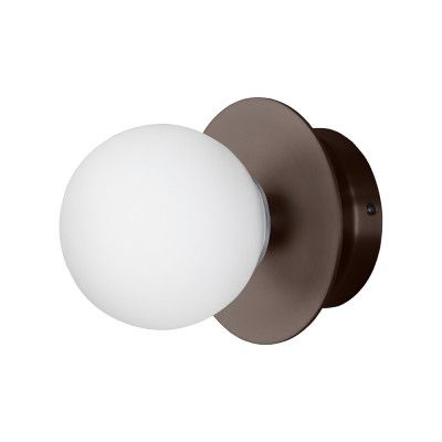 Globen Lighting - Art Deco Vägglampa/Plafond IP44 Bronse/White