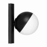 Globen Lighting Contur vägglampa Ø15 cm Svart-vit