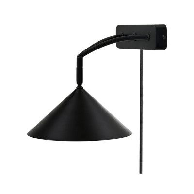 Globen Lighting - Curve Vägglampa Black
