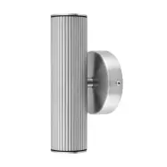 Globen Lighting - Hubble vägglampa, stål, höjd 21 cm, IP44