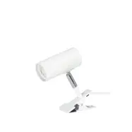 Hubble vägglampa med klämma, vit – Globen Lighting - Arbetsrum / hemkontor - Design - Metall - Med en ljuskälla