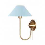 Globen Lighting - Iris Vägglampa Dove Blå