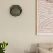 Globen Lighting - Orbit vägglampa grön metall Ø 30 cm