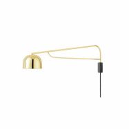 Grant vägglampa, mässing 111cm