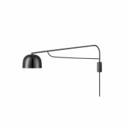 Grant vägglampa, svart 111cm