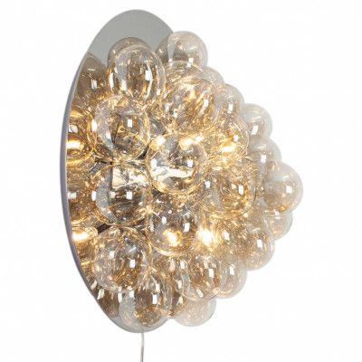 Gross vägglampa Ø60cm Amber