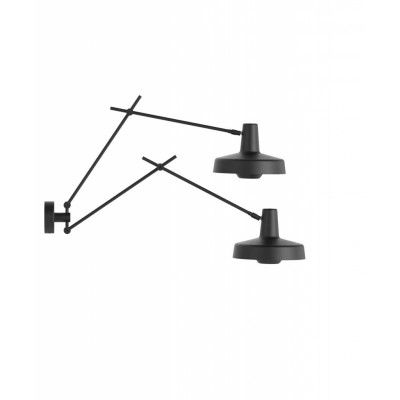 GRUPA - Arigato 2 Vägglampa Svart