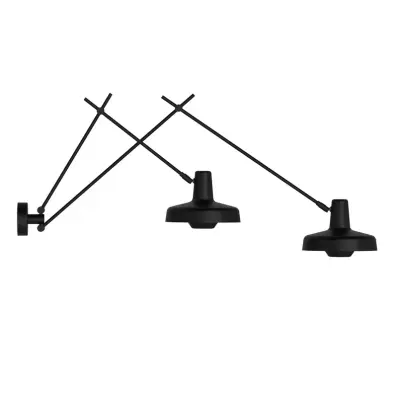 GRUPA - Arigato Vägglampa Double Long Short Black