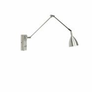 Guru vägglampa LED, aluminium/krom 60cm