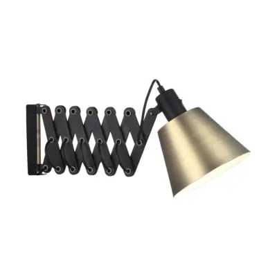 Halo Design VINTAGE Vägglampa svartoljad/ antique