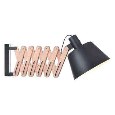 Halo Design - Vintage Vägglampa XXL Saxlampa Svart