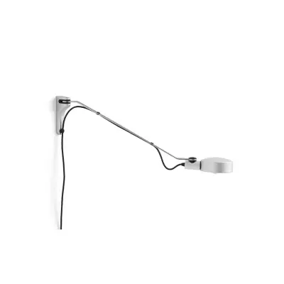 HAY - Cupola Vägglampa Lamp Klar Anodised/Alu