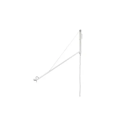 HAY - Fifty-Fifty Vägglampa Cream White