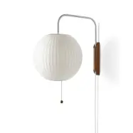 HAY - Nelson Ball Sconce Bubble vägglampa S, vitHerman Miller