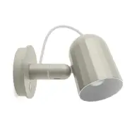 HAY - Noc Button Vägglampa HW Off-White