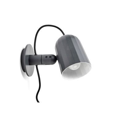 HAY - Noc Vägglampa Mörk Grey