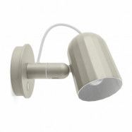 HAY Noc wall button vägglampa Off white