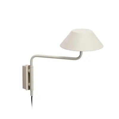Hübsch - COVER LED-vägglampa i sandfärg, utskjutning 30 cm –