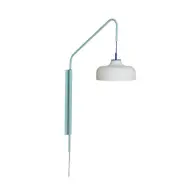 Hübsch - Current vägglampa, ljusblå, utskjutande längd 71 cm