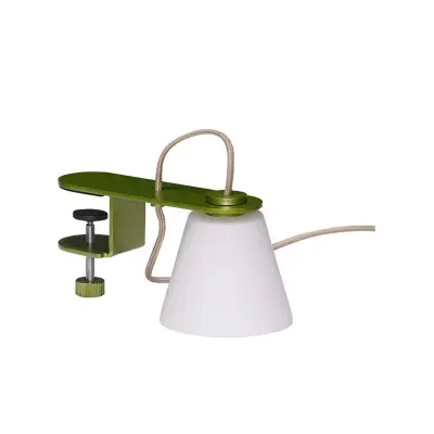 Hübsch - Lure Vägglampa Metallisk Grön