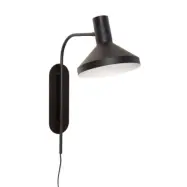 Hübsch - Studio Vägglampa Black