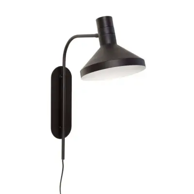 Hübsch - Studio Vägglampa Black