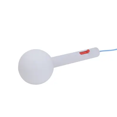 Hübsch - Talk LED-vägglampa ljusgrå/blå, längd 30 cm –