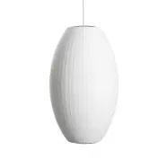 HAY - Nelson Cigar Bubble M pendellampa, Ø 33 cm, vit