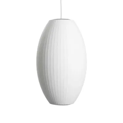 HAY - Nelson Cigar Bubble M pendellampa, Ø 33 cm, vit